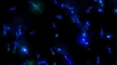 Ateş renk parçacıkları animasyon hareket grafiklerine neden olur