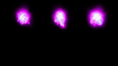 Ateş renk parçacıkları animasyon hareket grafiklerine neden olur