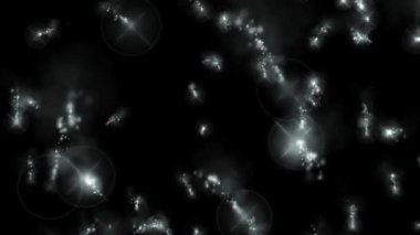 Ateş renk parçacıkları animasyon hareket grafiklerine neden olur