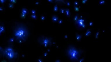 Ateş renk parçacıkları animasyon hareket grafiklerine neden olur