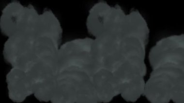 Duman arkaplan oluşturma renk parçacığı canlandırma grafikleri