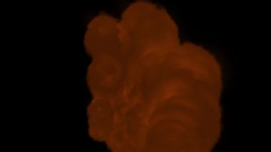 Duman arkaplan oluşturma renk parçacığı canlandırma grafikleri