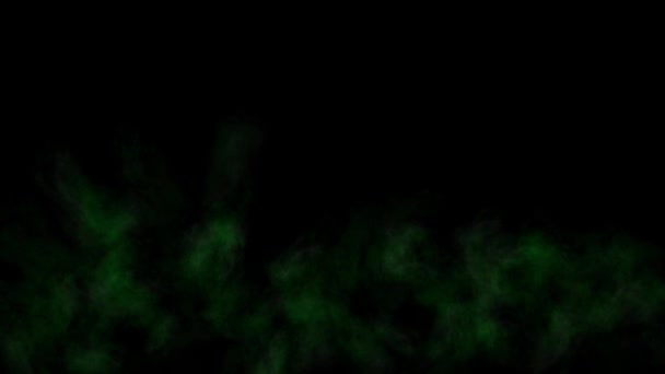 煙背景色粒子アニメーションモーショングラフィックス — ストック動画