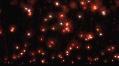 Parıldayan Yıldız Parçacık Canlandırma Grafikleri