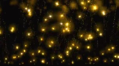 Parıldayan Yıldız Parçacık Canlandırma Grafikleri