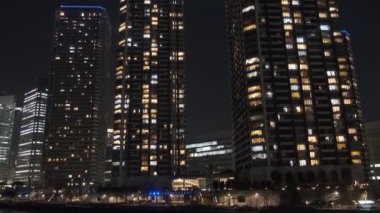 Tokyo Lisesi Apartman Koyu Bölgesi Gece Kulesi Konağı