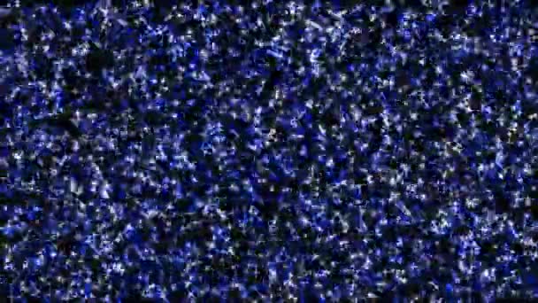 Glitter Shine Star Particle Animation Motion Graphics — стокове відео
