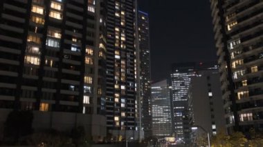 Tokyo Lisesi Apartman Koyu Bölgesi Gece Kulesi Konağı