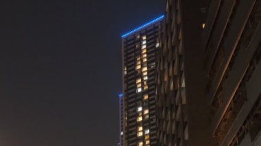 Tokyo Lisesi Apartman Koyu Bölgesi Gece Kulesi Konağı