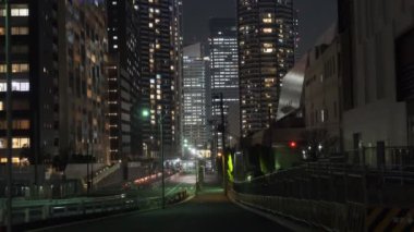 Tokyo Lisesi Apartman Koyu Bölgesi Gece Kulesi Konağı
