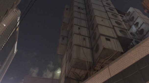 Tokyo Capsule Tower Building 2022 Metabolism Arkitektur — Stockvideo