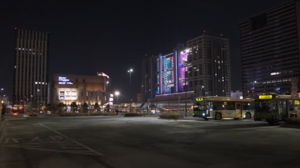 Tokyo Odaiba Night View 2022 — Αρχείο Βίντεο