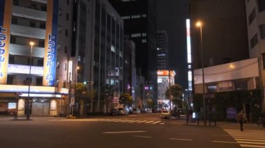 Tokyo Akihabara Gece Manzarası 2022 Mart