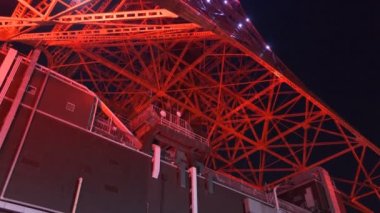 Tokyo Kulesi, Japon Gece Manzarası 2022 Mart