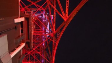 Tokyo Kulesi, Japon Gece Manzarası 2022 Mart