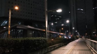 Tokyo Shinjuku Gece Manzarası 2022 Mart