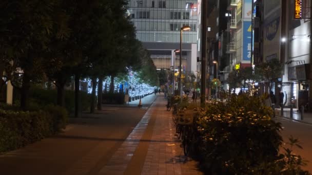 Tokyo Akihabara Night View 2022 March — стокове відео