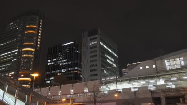 Tokyo Akihabara Night View 2022 March — Stock video