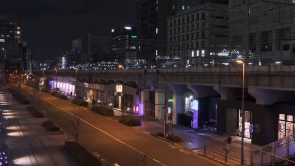 Tokyo Akihabara Vue Nuit 2022 Mars — Video