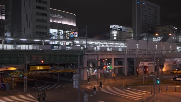 Τόκιο Akihabara Night View 2022 Μάρτιος — Αρχείο Βίντεο