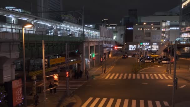 Tokyo Akihabara Vista Notturna 2022 Marzo — Video Stock