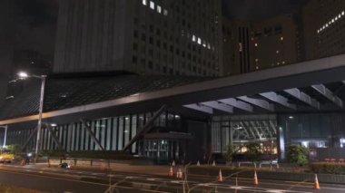 Tokyo Shinjuku Gece Manzarası 2022 Mart