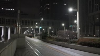 Tokyo Shinjuku Gece Manzarası 2022 Mart