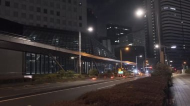 Tokyo Shinjuku Gece Manzarası 2022 Mart