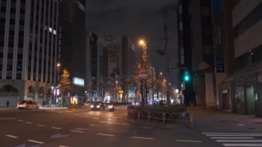 Tokyo Shinjuku Gece Manzarası 2022 Mart