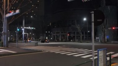 Tokyo Shinjuku Gece Manzarası 2022 Mart