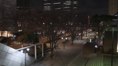 Tokyo Shinjuku Gece Manzarası 2022 Mart