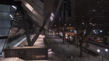 Tokyo Shinjuku Gece Manzarası 2022 Mart