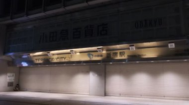 Tokyo Shinjuku Gece Manzarası 2022 Mart