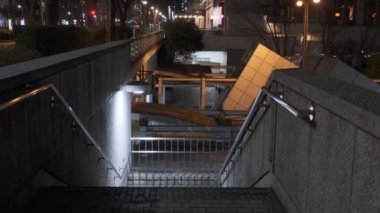 Tokyo Shinjuku Gece Manzarası 2022 Mart