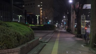 Tokyo Shinjuku Gece Manzarası 2022 Mart