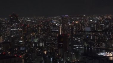 Tokyo Shiodome Gözlem Güvertesi Gece Görüşü 2022