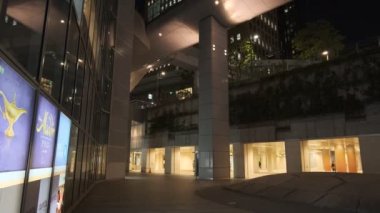 Tokyo Shiodome gece görüşü 2022 Mart