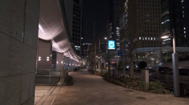 Tokyo Shiodome gece görüşü 2022 Mart