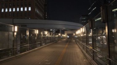 Tokyo Shiodome gece görüşü 2022 Mart