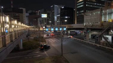 Tokyo Shiodome gece görüşü 2022 Mart