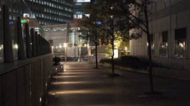 Tokyo Shiodome gece görüşü 2022 Mart