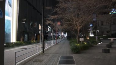 Tokyo Hibiya Yurakucho Gece Manzarası 2022