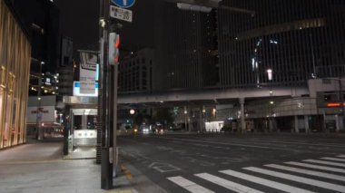 Tokyo Hibiya Yurakucho Gece Manzarası 2022