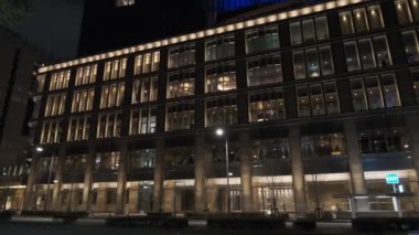 Tokyo Hibiya Yurakucho Gece Manzarası 2022