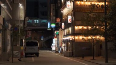 Tokyo Hibiya Yurakucho Gece Manzarası 2022