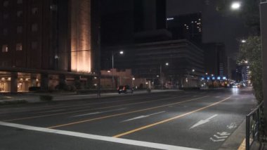 Tokyo Hibiya Yurakucho Gece Manzarası 2022