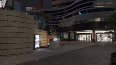 Tokyo Hibiya Yurakucho Gece Manzarası 2022