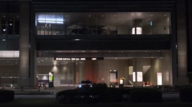 Tokyo Hibiya Yurakucho Gece Manzarası 2022