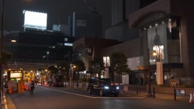 Tokyo Hibiya Yurakucho Gece Manzarası 2022