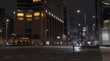 Tokyo Hibiya Yurakucho Gece Manzarası 2022